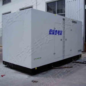 低噪音式500千瓦無動(dòng)柴油發(fā)電機(jī)組
